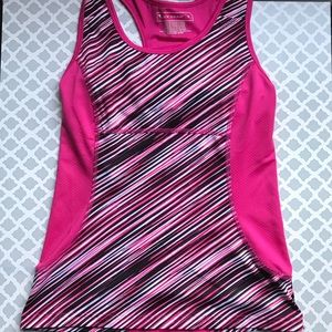 Pink workout tank